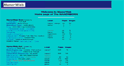 Desktop Screenshot of manorweb.com