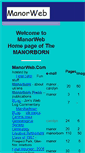 Mobile Screenshot of manorweb.com